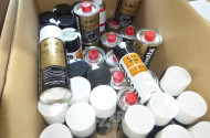 Posten div. Sprays und Pflegemittel, ua. synth. Kriechöle, Montagepaste, Molikote,