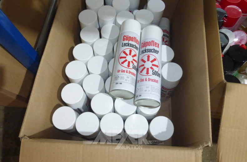 Posten div. Sprays und Pflegemittel, ua. synth. Kriechöle, Montagepaste, Molikote,