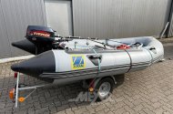 Schlauchboot ZODIAC m. Motor und Trailer