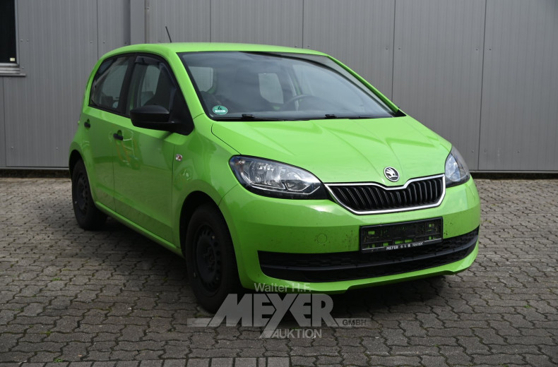 Skoda Citigo 1.0 MPI Cod Edition, froschgrün