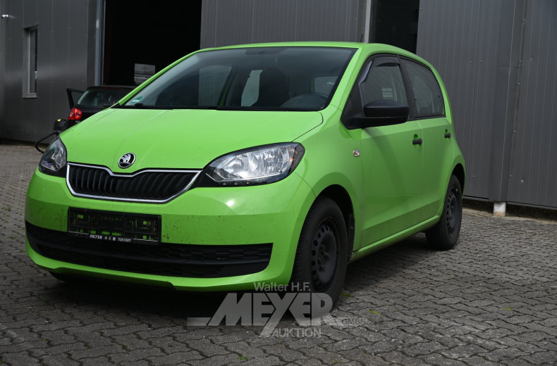 Skoda Citigo 1.0 MPI Cod Edition, froschgrün