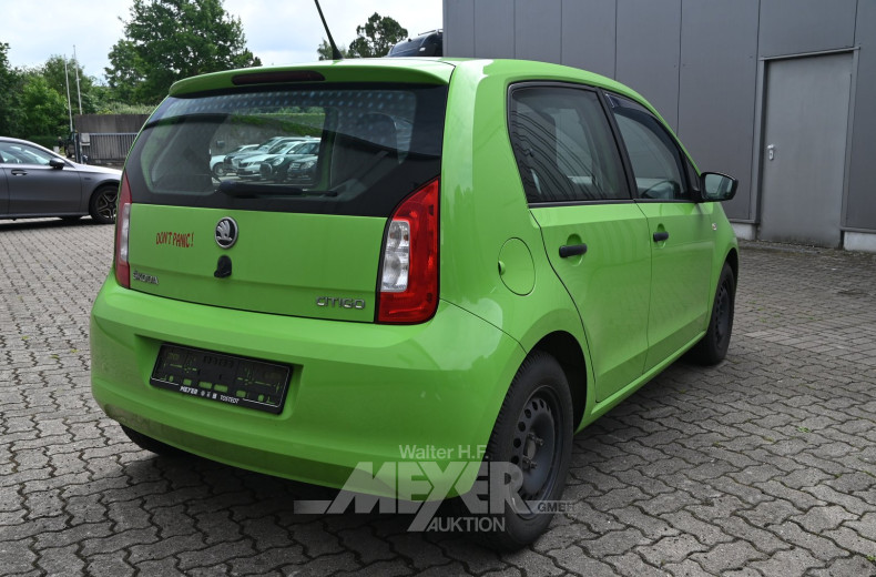 Skoda Citigo 1.0 MPI Cod Edition, froschgrün