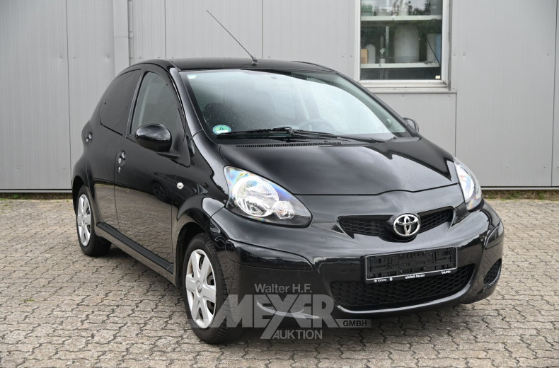 Toyota Aygo, schwarz