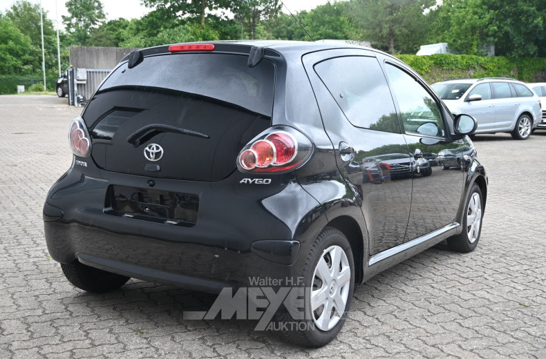 Toyota Aygo, schwarz