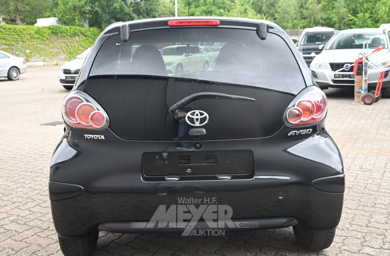 Toyota Aygo, schwarz