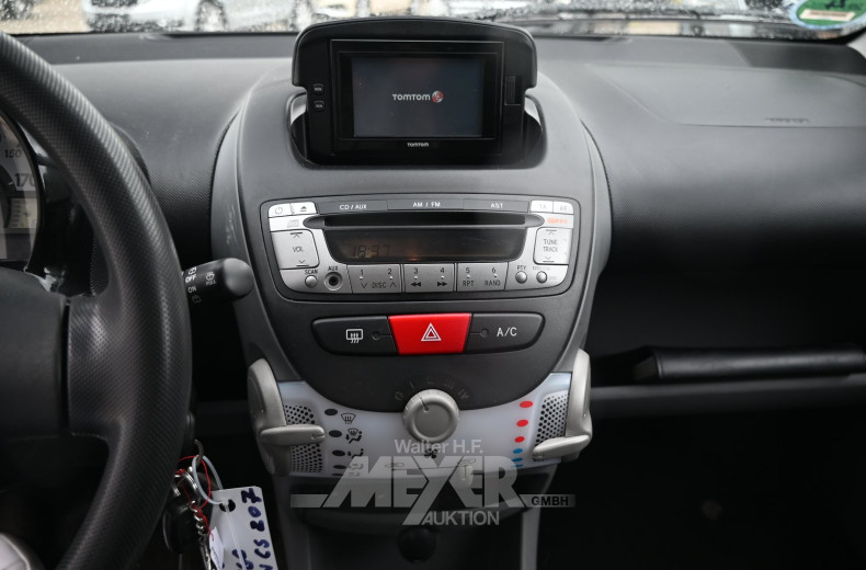 Toyota Aygo, schwarz
