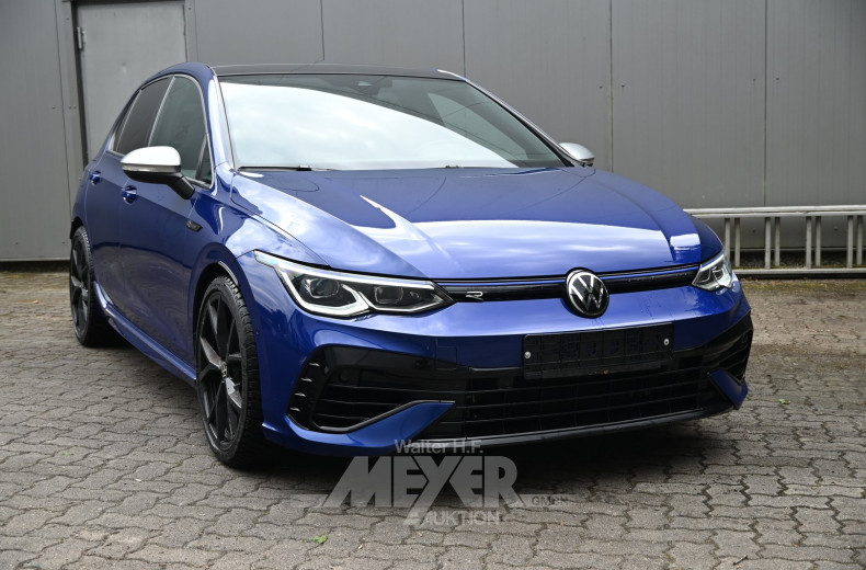 Volkswagen Golf VIII 2.0 TSI OPF 4Motion DSG R, lapiz blau