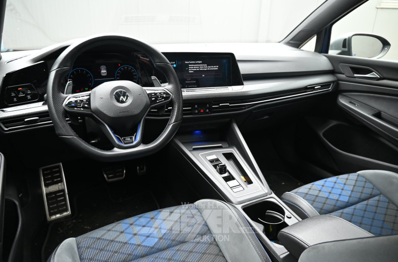 Volkswagen Golf VIII 2.0 TSI OPF 4Motion DSG R, lapiz blau