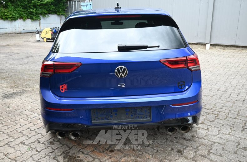 Volkswagen Golf VIII 2.0 TSI OPF 4Motion DSG R, lapiz blau