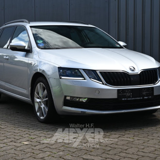 Skoda Octavia Combi 1.6 TDI, brilliant silver metallic