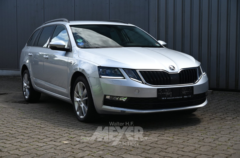 Skoda Octavia Combi 1.6 TDI, brilliant silver metallic