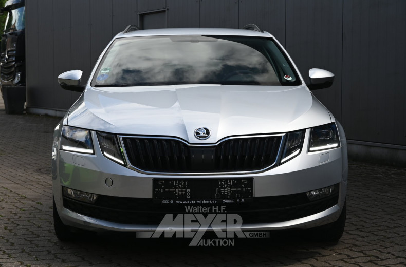 Skoda Octavia Combi 1.6 TDI, brilliant silver metallic
