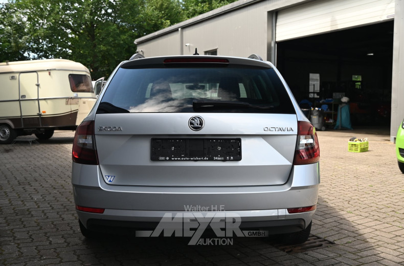 Skoda Octavia Combi 1.6 TDI, brilliant silver metallic