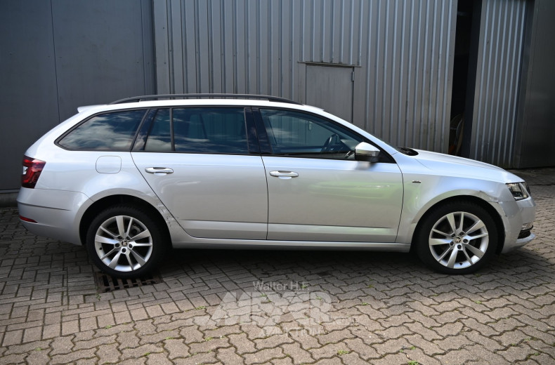 Skoda Octavia Combi 1.6 TDI, brilliant silver metallic
