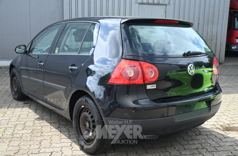 Volkswagen Golf V, schwarz