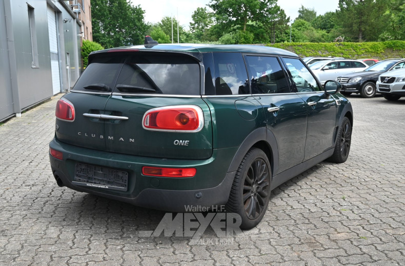 MINI One Clubman , British Racing Green II