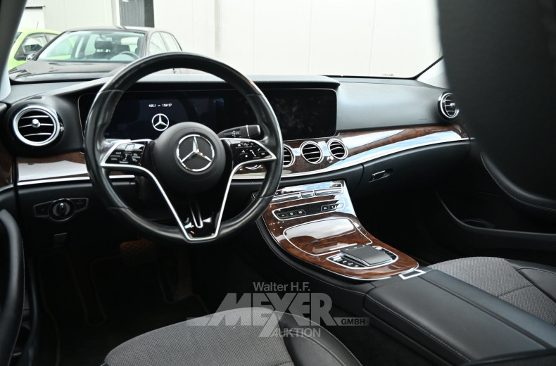 Mercedes-Benz E400d Limousine, silbergrau