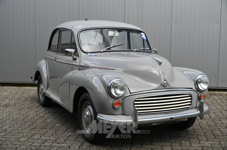 Morris Minor 1000, Oldtimer, grau