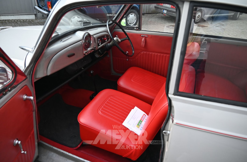 Morris Minor 1000, Oldtimer, grau