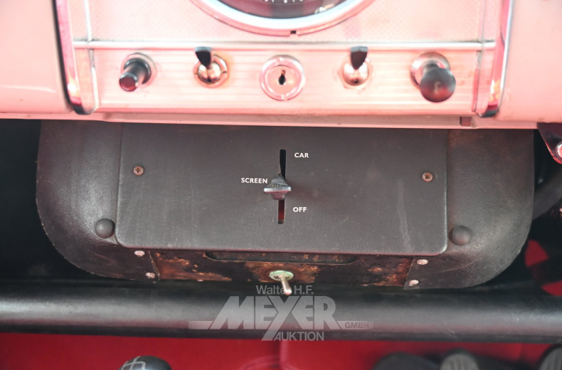 Morris Minor 1000, Oldtimer, grau