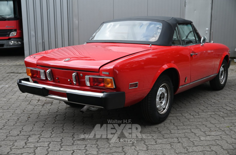 Fiat Spider 124 CSI Cabrio, rot