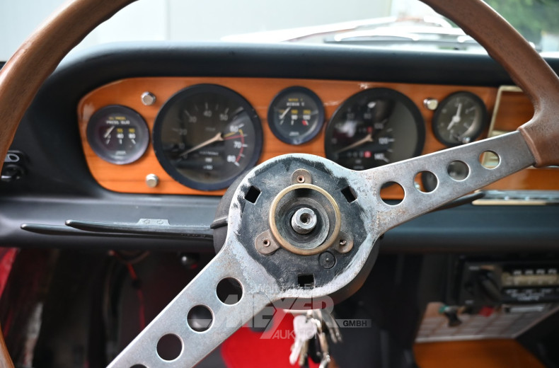 Fiat Spider 124 CSI Cabrio, rot