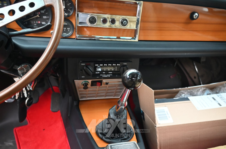 Fiat Spider 124 CSI Cabrio, rot