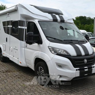 Wohnmobil Citroen / Capron mit Sunlightaufbau, teilintegriert