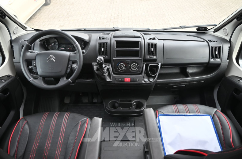 Wohnmobil Citroen / Capron mit Sunlightaufbau, teilintegriert