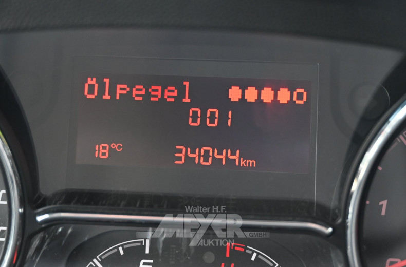Wohnmobil Citroen / Capron mit Sunlightaufbau, teilintegriert