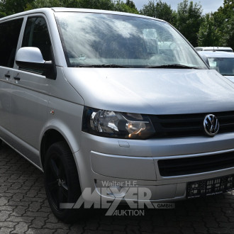 Volkswagen T5 Multivan, nachtr. Camperausbau, reflexsilber
