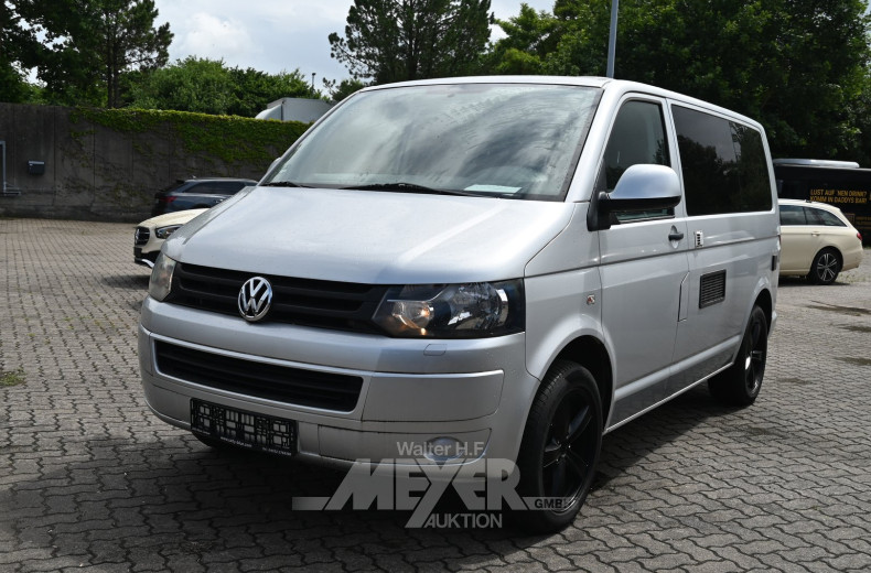 Volkswagen T5 Multivan, nachtr. Camperausbau, reflexsilber