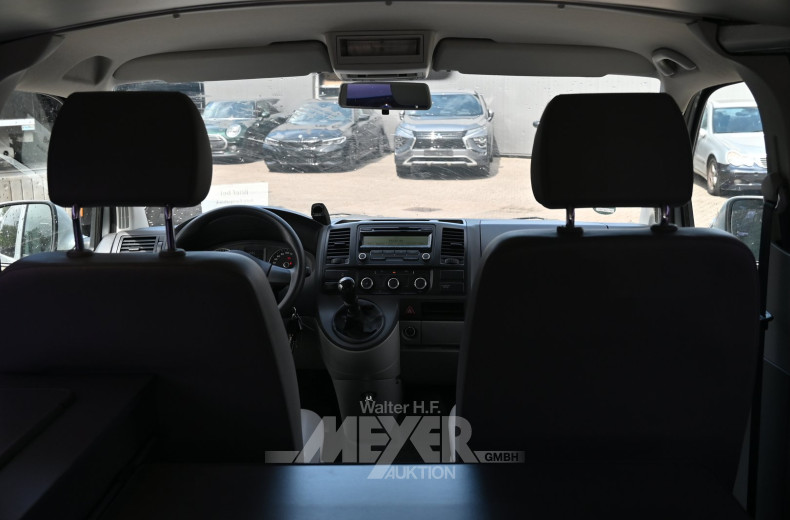 Volkswagen T5 Multivan, nachtr. Camperausbau, reflexsilber