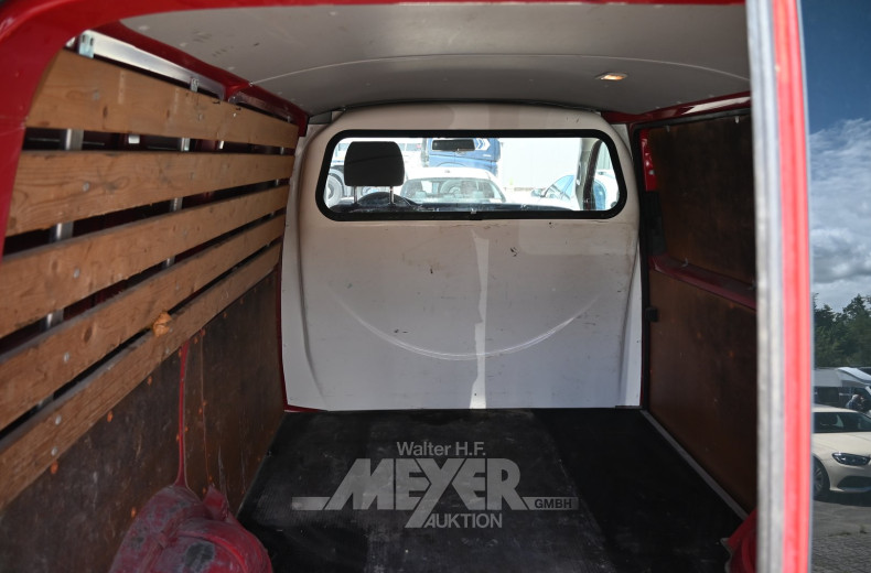 Volkswagen T6 Transporter, teilfoliert, gelb/rot