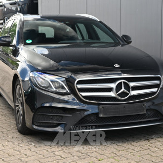 Mercedes-Benz E350 d T 9G-Tronic AMG Line, schwarz
