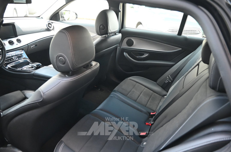 Mercedes-Benz E350 d T 9G-Tronic AMG Line, schwarz