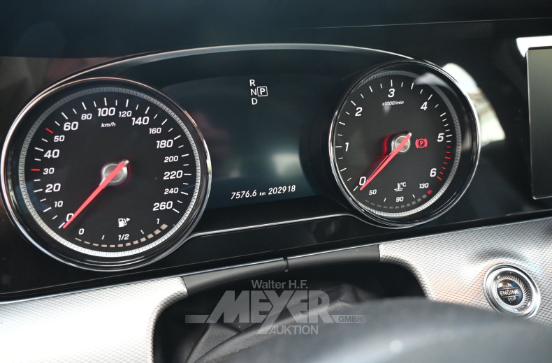 Mercedes-Benz E350 d T 9G-Tronic AMG Line, schwarz