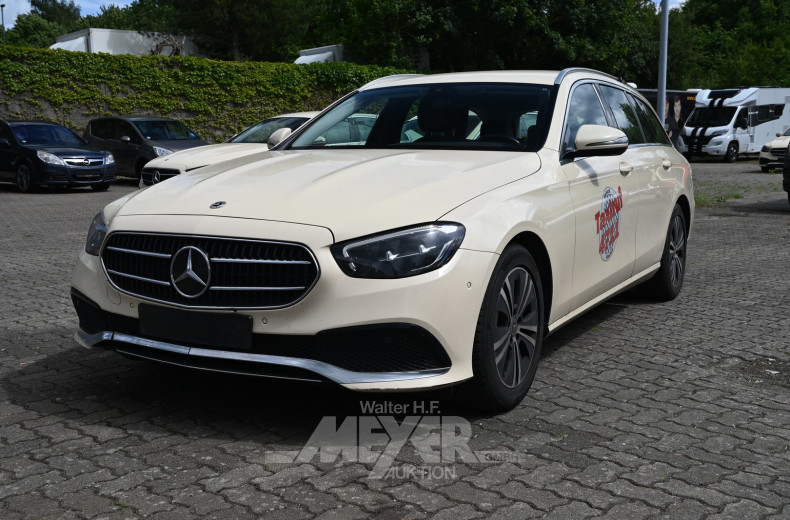 Mercedes-Menz E200 d T 9G-Tronic, light ivory