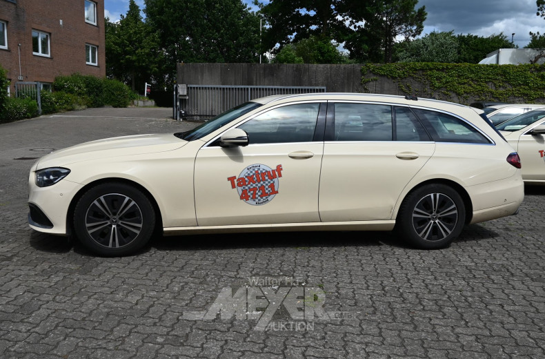 Mercedes-Menz E200 d T 9G-Tronic, light ivory