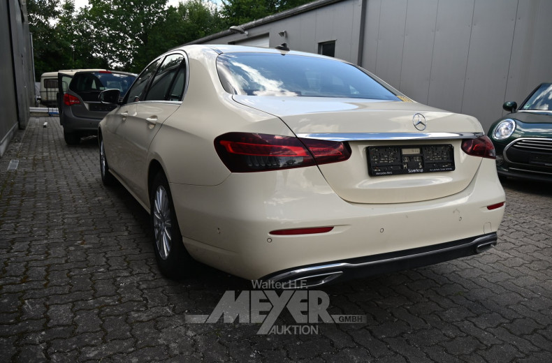 Mercedes-Benz E200 d 9G-Tronic, light ivory
