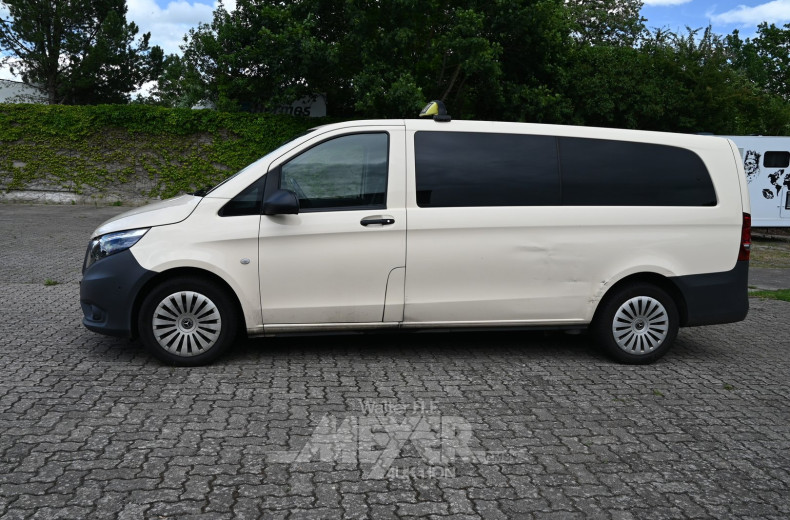 Mercedes-Benz Vito 116 CDI Tourer Extralang Aut. PRO, hell elfenbein