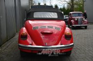 Volkswagen Käfer 1200, Biebercabrio, rot