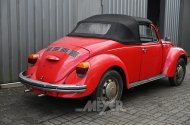 Volkswagen Käfer 1200, Biebercabrio, rot