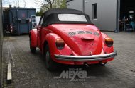 Volkswagen Käfer 1200, Biebercabrio, rot