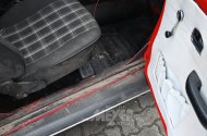Volkswagen Käfer 1200, Biebercabrio, rot