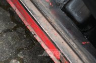 Volkswagen Käfer 1200, Biebercabrio, rot