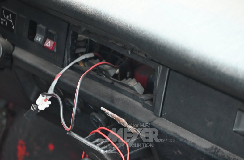 Volkswagen Käfer 1200, Biebercabrio, rot