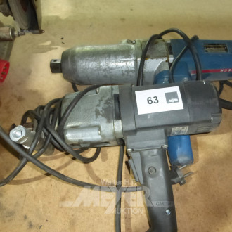 Schlagschrauber sowie 1 Bohrmaschine