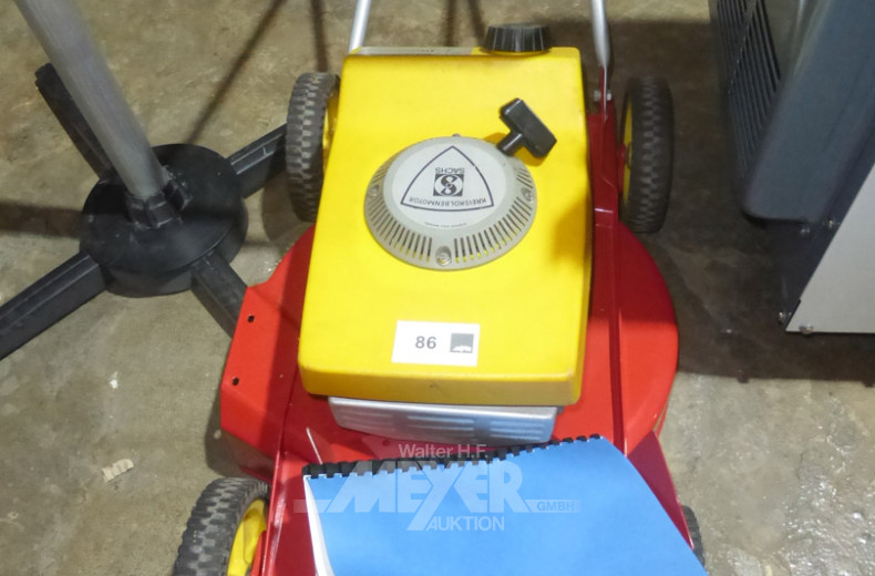 Benzin-Rasenmäher mit Wankelmotor