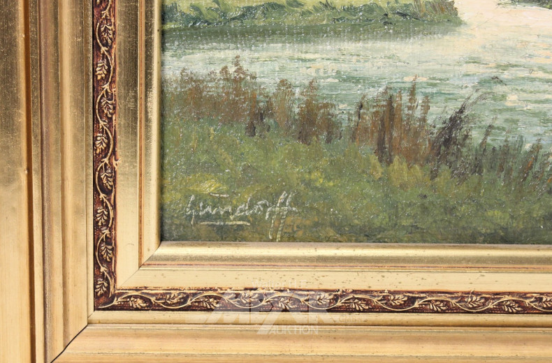 Gemälde  "norddeutsche Landschaft"